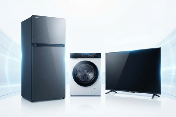 ثلاجة وغسالة وشاشة توشيبا العربي تمثل اسعار الاجهزة الكهربائية توشيبا العربي 2026 في مصر